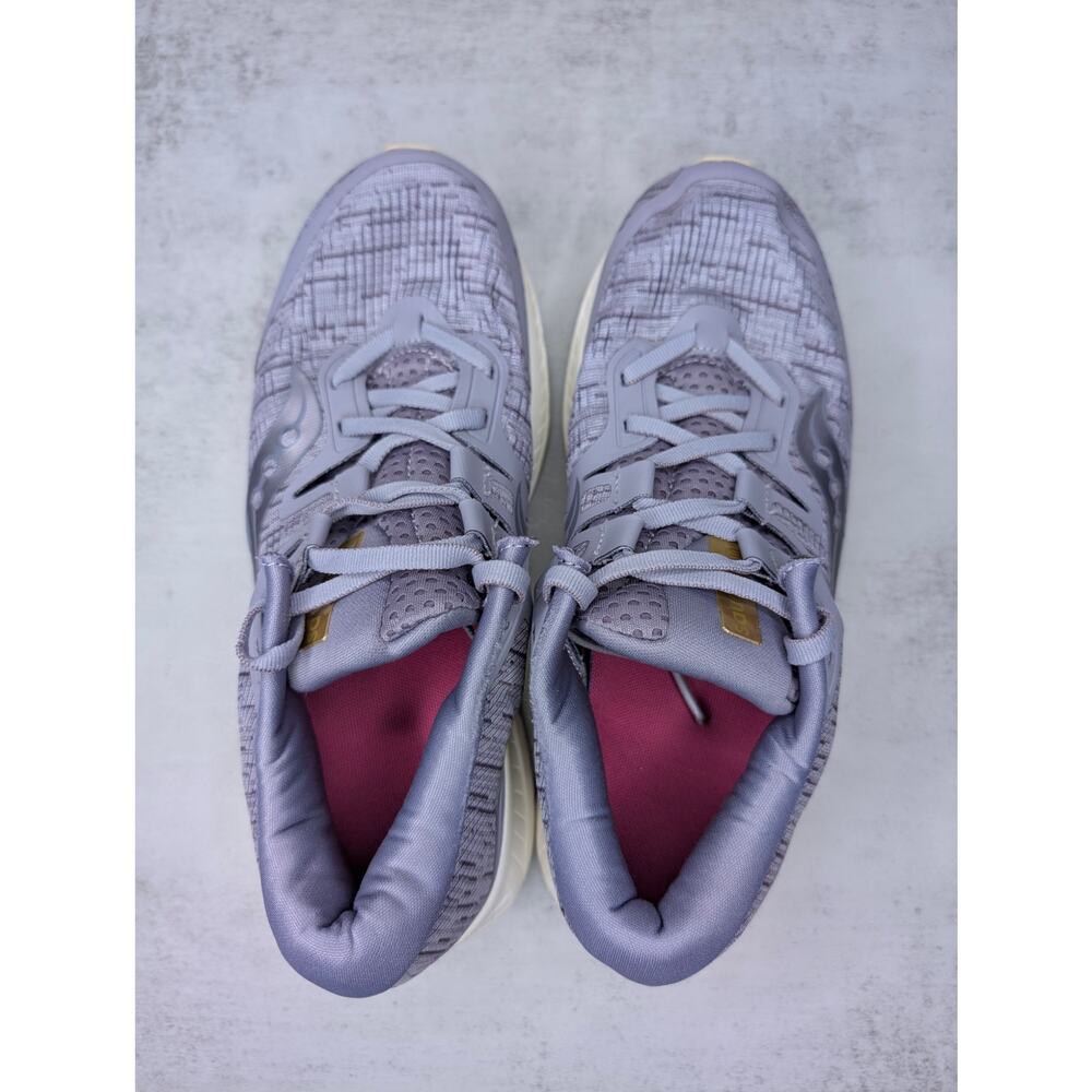 Saucony Ride ISO Womens Running Shoes -‎ US 8 Violet Purple White S10444-41 - Picture 8 of 11